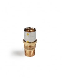 PRESSARE: RACCORDO DIRITTO FILETTATO MASCHIO, SERIE...