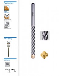 PUNTA PER MURO 4 ELICHE ø13 - ATTACCO SDD