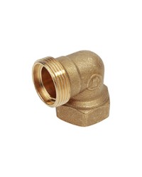 RACCORDO CURVO CON ATTACCO FEMMINA - 1/2" x ø16