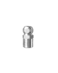 RACCORDO PER CANNETTA ø10mm CON FILETTO MASCHIO 1/2"