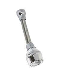 ROMPIGETTO INOX TIPO LUNGO CON ADATTATORE M-M
