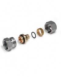 STRINGERE: RACCORDO DRITTO FILETTATO MASCHIO - 1/2" x (20x2)