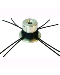 TESTINA Polpo Alu Black   12  FILI IN ALLUMINIO e plastica