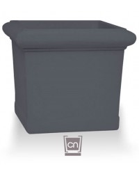 VASO ANTICOTTO QUADRO LISCIO -50X50 cm - CENERE