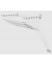 STENDIBIANCHERIA 100 CON CORDE A SOFFITTO - 100 cm