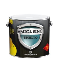 SMALTO AMICA ZINC - FERROMICACEO - 2,5 lt per lamiere e supporti difficili