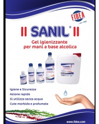 Igienizzante mani Sanil Gel Fidea lT1