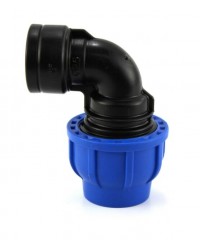 POLIETILENE: GOMITO 90° FILETTO FEMMINA - ø25 x 3/4"