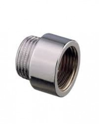 OTTONE CROMATO: PROLUNGA 1/2" x 2,5 cm