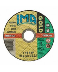 DISCO PER TAGLIO PIETRA - ø115x1,6x22,23 - IMA GOLD C 46 R