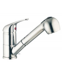 Rubinetto miscelatore  lavello con doccetta  estraibile Italy