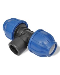 POLIETILENE: RACCORDO A TEE FILETTO FEMMINA - ø32 x 1"