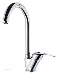 Rubinetto miscelatore lavello Italy Porta & Bini canna ponte