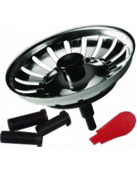 TAPPO PER PILETTA SCATTINO PER LAVELLO INOX 90 IN CONF. CON ADATTATORI