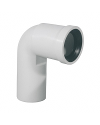 INNESTO: CURVA VASO WC ø90mm con tappo e guarnizione