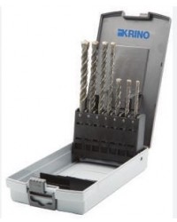 ASSORTIMENTO PUNTE PER MURO SDS - PLUS K4 - 7 PZ