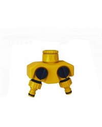 IRRIGAZIONE: PRESA A RUBINETTO DOPPIO 3/4" - IRIS