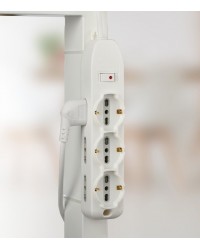 Multipresa: PRESA DA TAVOLO 9P 3 SCHUKO +6 BIV