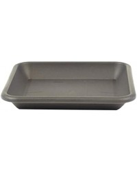Sottovaso Anticotto liscio  - 35 x 35cm -