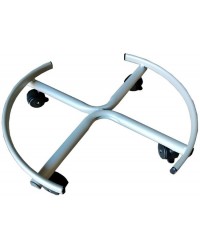 CARRELLO C/ RUOTEX BIDONE OLIO MOD.basso