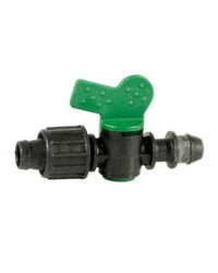 ALA GOCCIOLANTE: RUBINETTO VDT ø16 mm con innesto a pressione e portagomma con dado