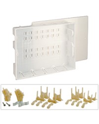 CASSETTA PLASTICA PER COLLETTORE 3/4" - 1" - 370 x 300 x 90mm