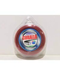 FILO DECESPUGLIATORE QUADRO ø4 mm x 9 m CORALLO